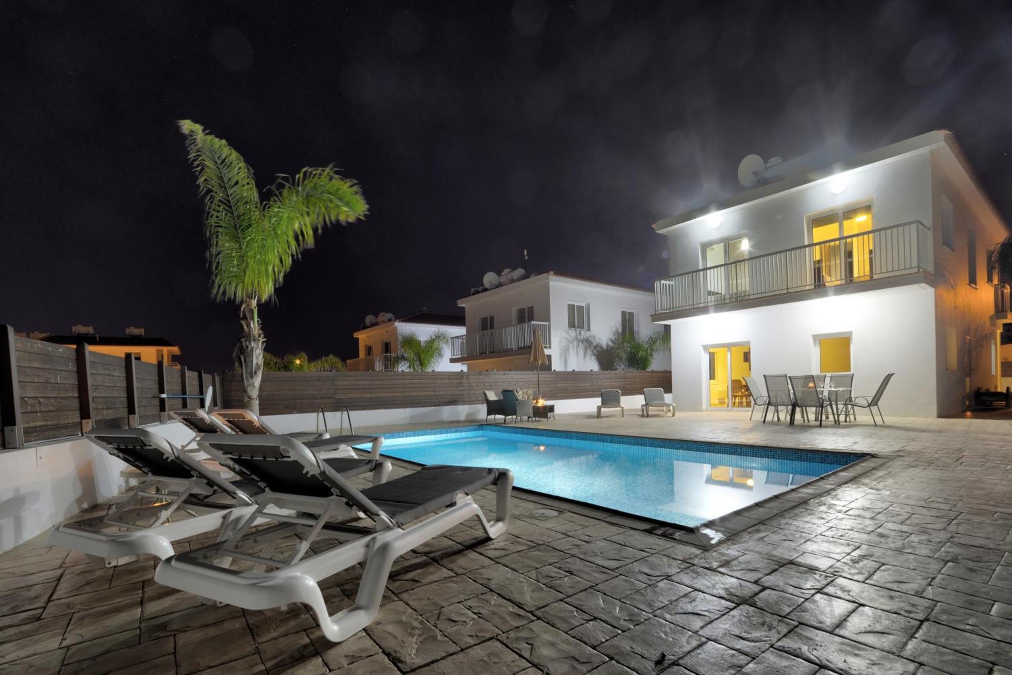 Nissi Villa Ourania Ayía Nápa Extérieur photo